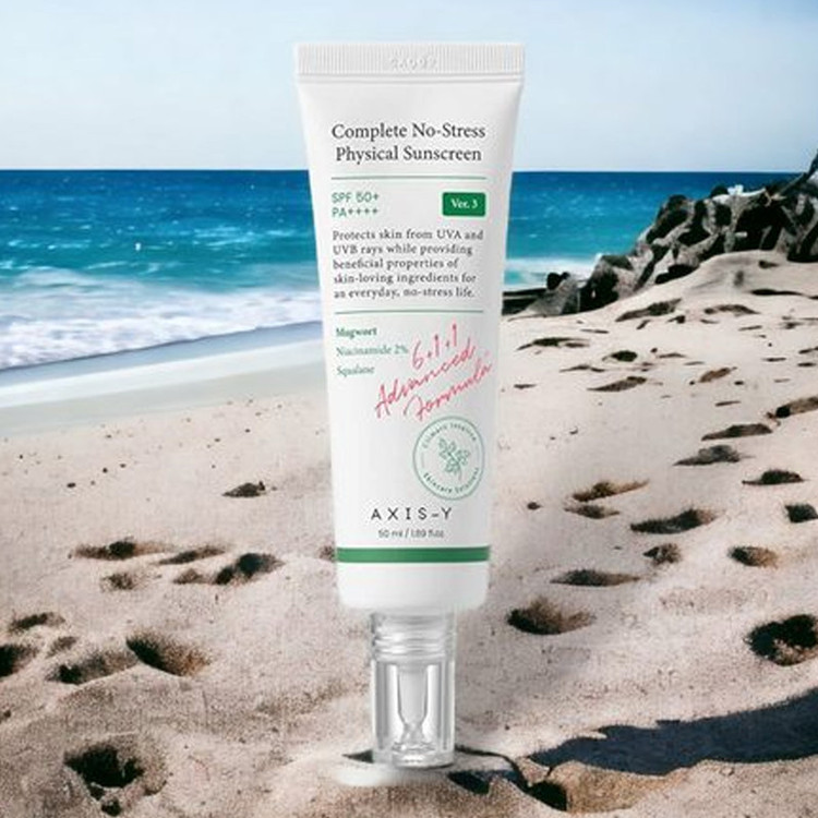 کرم ضد آفتاب بی رنگ وای SPF 50 حجم ۵۰ میلی لیتر Complete no stress