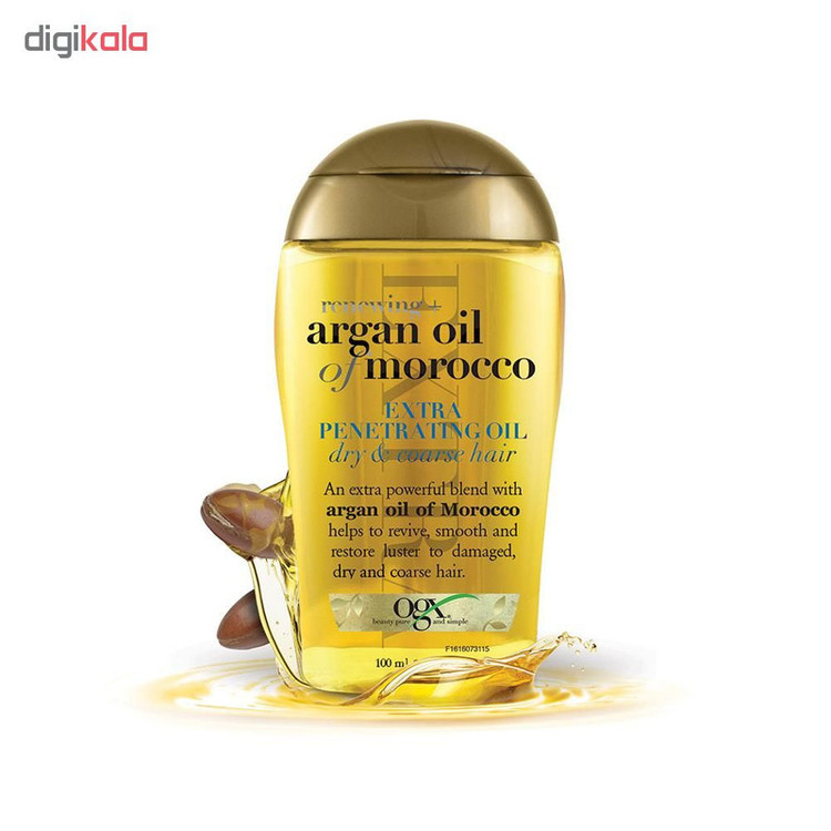 روغن آرگان ترمیمکننده قوی ۱۰۰ میلیلیتر مناسب موهای خشک