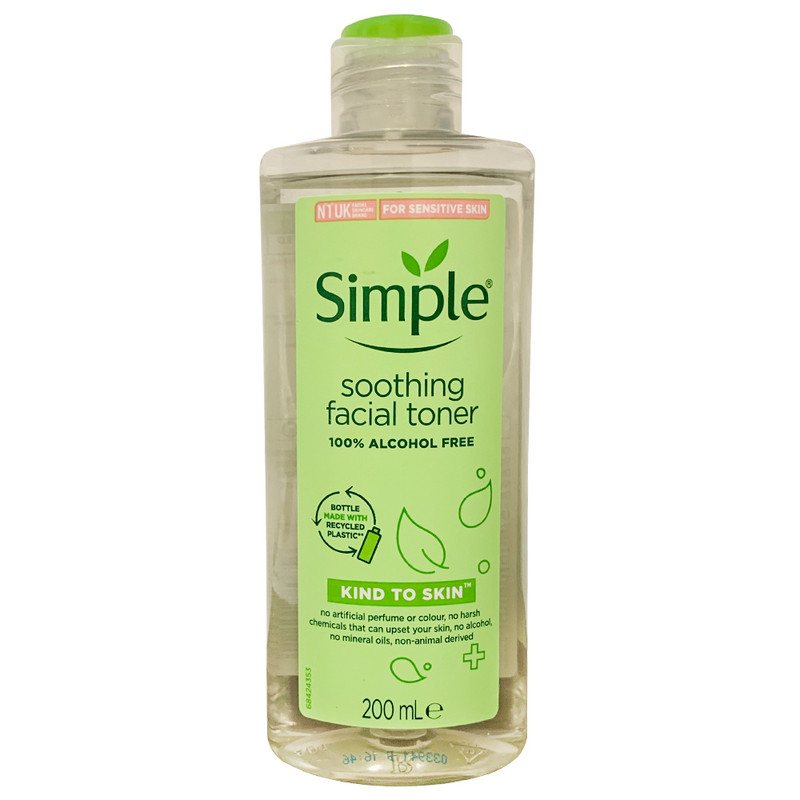 تونر پاک کننده صورت  مدل Soothing حجم 200 میلی لیتر