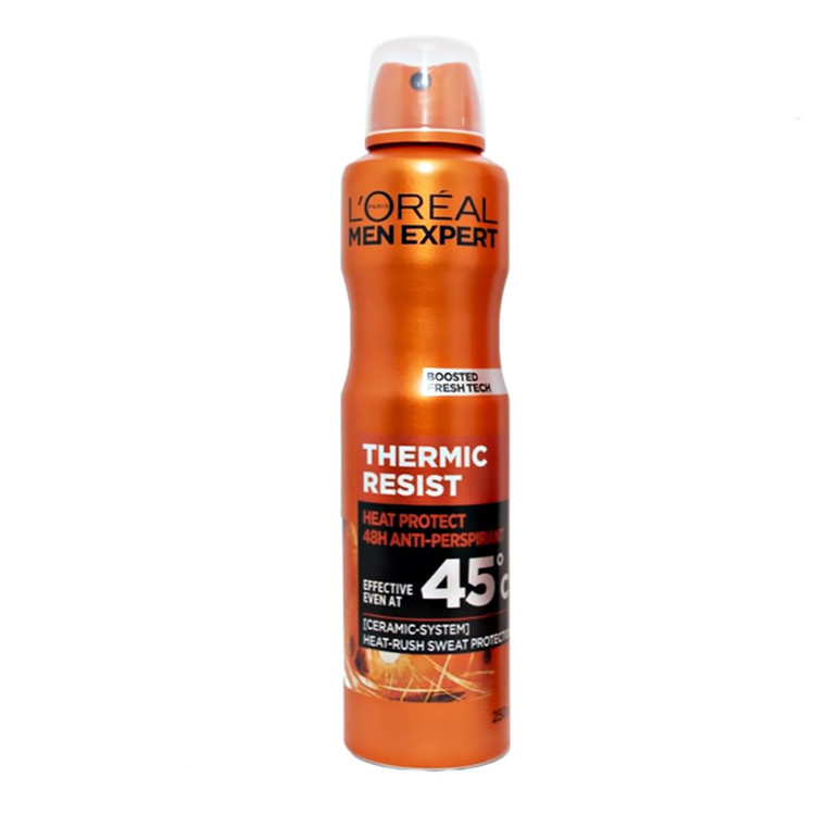 اسپری ضدتعریق مردانه لورآل مدل Thermic Resist حجم 250 میلیلیتر