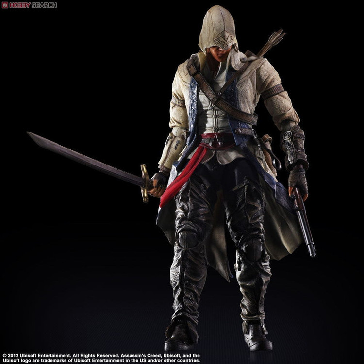 اکشن فیگور پلی آرت مدل اساسین سری Connor Kenway مجموعه 19 عددی