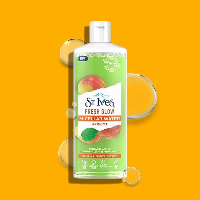 محلول پاک کننده آرایش اس تی.ایوز مدل FRESH GLOW حجم 400 میلی لیتر